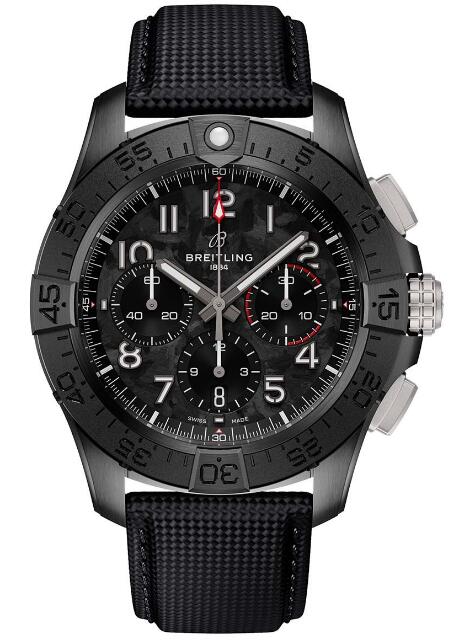 Review 2023 Breitling Avenger B01 Chronograph 44 Night Mission Replica Watch SB0147101B1X1